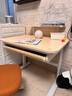 林氏家居兒童學(xué)習桌小學(xué)生家用寫(xiě)字書(shū)桌LS691V1 曬單實(shí)拍圖