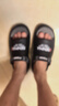 森馬（senma）森馬拖鞋男夏季外穿防滑厚底拖男士大碼沙灘涼鞋 黑色 42-43 曬單實(shí)拍圖