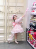 G.duck小黃鴨洛麗塔公主裙女童連衣裙春秋裝美樂(lè )蒂兒童生日禮服蓬蓬裙子 美樂(lè )蒂裙子加拖尾 100 100碼建議90-100cm3-4歲 曬單實(shí)拍圖