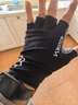 四萬(wàn)公里自行車(chē)手套半指騎行手套透氣減震耐磨春夏男女戶(hù)外運動(dòng)裝備黑色L 曬單實(shí)拍圖