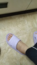 回力女士拖鞋居家防滑不臭腳浴室一字拖eva沙灘涼拖鞋0396 紫色 36-37 曬單實(shí)拍圖