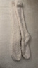 貓人女士襪子女秋冬【珊瑚絨小腿襪】加絨加厚防寒保暖地板襪3雙 曬單實(shí)拍圖