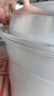 玉鳥(niǎo)特厚鋁蒸鍋家用老式大鋁鍋加厚大容量湯鍋商用大號呂鍋燒水鍋 純鋁蒸鍋+2蒸片 2層 32cm 曬單實(shí)拍圖