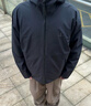 比音勒芬【輕量三防】果嶺沖鋒衣2026春季新款男士戶(hù)外防水透濕連帽外套 07黑色 XL 曬單實(shí)拍圖