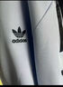 adidas復古風(fēng)針織休閑運動(dòng)立領(lǐng)夾克外套女秋季阿迪達斯官方三葉草 淡藍色/黑色（推薦選大一碼）   M 曬單實(shí)拍圖
