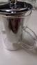 直身泡茶壺茶水分離高硼硅玻璃不銹鋼內膽茶具套裝煮茶泡茶壺 直身鋼漏壺500ML 曬單實(shí)拍圖