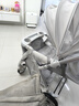 ANGI BABY嬰兒車(chē)高景觀(guān)嬰兒推車(chē)可坐可躺輕便折疊雙向推行寶寶推車(chē)遛娃神器 銀灰色【可坐可躺+四輪避震】 嬰兒車(chē)可坐可躺一鍵收車(chē)四輪減震 曬單實(shí)拍圖