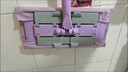 妙潔平板拖把 夾布34cm共1布 桿長(cháng)129cm家用一拖凈懶人專(zhuān)用墩布地板拖 曬單實(shí)拍圖