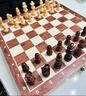 揚靈國際象棋帶磁性小學(xué)生兒童豪華版chess高檔木質(zhì)棋盤(pán)棋子 曬單實(shí)拍圖