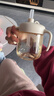 英氏（YEEHOO）兒童水杯嬰兒寶寶牛奶杯子吸管奶瓶1-3歲學(xué)飲杯吸管杯幼兒園 曬單實(shí)拍圖