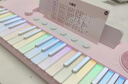 歐塞奇兒童益智彩虹電子琴女孩鋼琴玩具6-12歲初學(xué)者彈奏學(xué)生生日禮物 曬單實(shí)拍圖
