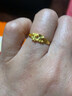 中國黃金（CHINA GOLD）黃金戒指女士999足金愛(ài)心戒指生日情人節禮物送女友老婆 足金戒指金重約1.9g【甄選禮盒】 曬單實(shí)拍圖