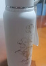 RICH YOUR HOME德國品質(zhì)316保溫杯女生款高顏值茶水分離大號保溫壺大容量水杯子 鈴蘭花600ML[智能顯溫/316不銹鋼 曬單實(shí)拍圖