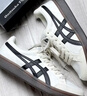 Onitsuka Tiger鬼塚虎板鞋情侶款低幫耐磨休閑鞋男ADVANTI 米色 37.5 曬單實(shí)拍圖