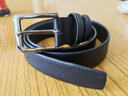 回力皮帶男士頭層牛皮針扣腰帶純牛皮時(shí)尚百搭青年輕人真牛皮褲腰帶 曬單實(shí)拍圖