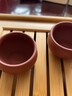藏壺天下 宜興紫砂品茗杯大紅袍小茶杯茶盞功夫茶杯寬口主人杯單杯 品茗杯 35ml 曬單實(shí)拍圖
