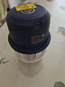 榮事達（Royalstar）小型絞肉機蒜泥機家用電動(dòng)多功能料理機打蒜器自動(dòng)蒜泥搗碎器 1204藍色六葉 0.35L 曬單實(shí)拍圖