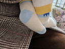 babycare嬰兒襪子秋季棉襪新生兒地板襪寶寶兒童襪 莫利亞奶藍 L  曬單實(shí)拍圖