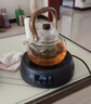 憶壺茶（YIHUTEA）玻璃煮茶壺電陶爐煮茶器圍爐煮茶套裝家用燒水壺大容量泡茶養生壺 【煮茶十件套】煙灰壺+數顯黑爐+6杯+杯架+茶盤(pán) 曬單實(shí)拍圖