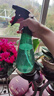 墨斗魚(yú)噴壺澆花噴水壺噴霧器手持式澆花灑水壺按壓消毒酒精綠植1L 曬單實(shí)拍圖