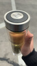 希諾（heenoor）雙層玻璃杯男家用商務(wù)辦公泡茶杯子過(guò)濾車(chē)載水杯XN-9607 410mL 曬單實(shí)拍圖
