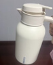 九陽(yáng)（Joyoung）保溫壺家用大容量保溫水壺玻璃內膽暖水壺學(xué)生宿舍熱水瓶2L白色 曬單實(shí)拍圖