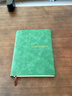 嘉然恒【開(kāi)學(xué)必備】康奈爾筆記本本子B5軟皮面本5R高效記憶思維導圖學(xué)生復習考研考公學(xué)習記事本 墨綠色 曬單實(shí)拍圖