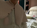 芬也（FENYE）月子護肩純棉四季保暖護肩頸椎坐月子產(chǎn)后喂奶防寒披肩 膚色 曬單實(shí)拍圖