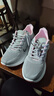 新款女鞋斷碼運動(dòng)鞋女輕便軟底透氣跑步鞋女士戶(hù)外皮面休閑旅游鞋 N6612灰色【透氣運動(dòng)軟底款】 37 曬單實(shí)拍圖