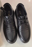 紅蜻蜓真皮正品皮鞋頭層牛皮輕便軟底男士商務(wù)休閑皮鞋WJA33220 黑色 43 曬單實(shí)拍圖