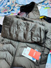 鴨鴨輕薄羽絨服男士秋冬校服神器保暖連帽短款休閑寬松羽絨內膽外套男 曬單實(shí)拍圖