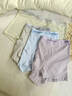 貓人青少年內褲男生發(fā)育期初高中生純棉抑菌平角褲男孩中大童四角短褲 淺灰+淺藍+淺綠+淺紫 4條 【10A抑菌 舒適透氣】 175 (XL) （建議身高165-170，體重110-130斤） 曬單實(shí)拍圖