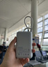 小米（MI）【3C認證】充電寶移動(dòng)電源10000 自帶線(xiàn)雙向快充口袋版灰藍色可上飛機/火車(chē)戶(hù)外儲能電源 曬單實(shí)拍圖