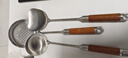 炊大皇 316L不銹鋼鍋鏟湯勺漏勺三件套 炒菜鏟子花梨木手柄鏟勺套裝 曬單實(shí)拍圖