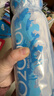 O2COOL噴霧水杯兒童學(xué)生噴水杯子成人戶(hù)外運動(dòng)健身保冷降溫擠壓軟水壺 藍色水滴590ml 曬單實(shí)拍圖