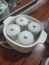 九陽(yáng)（Joyoung）電燉盅 電燉鍋 隔水燉煮 家用煮粥煲湯鍋燕窩燉盅4.5L白瓷內膽燉湯鍋上蒸下燉DG25G-GD188 曬單實(shí)拍圖