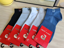 皮爾卡丹襪子男士夏季100%純棉10A抗菌防臭艾草精油運動(dòng)吸汗船襪休閑短款 曬單實(shí)拍圖