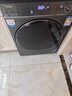 海爾（Haier）云溪【376相似款368】直驅滾筒洗衣機全自動(dòng)精華洗超薄平嵌一級能效  洗衣機補貼15% 【368直驅洗烘】精華洗+大筒徑+空氣洗 曬單實(shí)拍圖