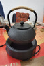 八千行鑄鐵壺煮茶器圍爐煮茶壺煮水泡茶燒水壺鐵質(zhì)功夫茶具電陶爐煮茶器 曬單實(shí)拍圖