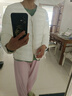 2025新款輕薄羽絨棉服女短款秋冬季內膽棉衣洋氣修身小棉襖外套潮 米白-【圓領(lǐng)可變V領(lǐng)】 XL 建議100-110斤 曬單實(shí)拍圖