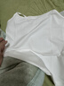 歐迪芬女士吊帶背心女春夏基礎顯瘦遮副乳柔軟棉莫代爾內搭打底外穿白L 曬單實(shí)拍圖