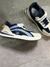 回力（Warrior）男童鞋春秋款兒童運動(dòng)鞋透氣跑步鞋WZ(CL)-1027 深藍/米/淺藍32 曬單實(shí)拍圖
