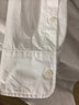 優(yōu)衣庫女裝全棉襯衫/長(cháng)袖襯衣休閑通勤外套26春夏新款482828 00 白色 L 曬單實(shí)拍圖