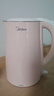 美的（Midea）電熱水壺燒水壺養生雙層防燙0涂層 食品級304不銹鋼1500W快速沸騰1.7L大容量泡茶 HJ1705 曬單實(shí)拍圖