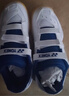 尤尼克斯（YONEX）羽毛球鞋yy基礎款舒適親子款青少年SHB101JRCR白/藍36碼 曬單實(shí)拍圖
