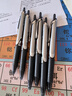 百樂(lè )（PILOT）【熱門(mén)商品】BXRT-V5按動(dòng)針管簽字筆中性筆開(kāi)拓王簽字筆彩色水筆 0.5考試財務(wù)筆 黑色6支裝 曬單實(shí)拍圖
