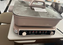 美的（Midea）電火鍋鴛鴦鍋火鍋專(zhuān)用鍋多功能鍋料理烤肉鍋分體式多功能一體電鍋0氟鈦陶電煮鍋HGS352866S 曬單實(shí)拍圖