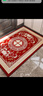 七七家入戶(hù)門(mén)地墊家用紅色地毯門(mén)墊進(jìn)門(mén)腳墊門(mén)口墊子玄關(guān)客廳防滑墊 曬單實(shí)拍圖