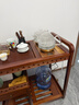 金灶（KAMJOVE） 多功能組合式木雕移動(dòng)茶車(chē)茶盤(pán) 整套茶具套裝全自動(dòng)上水電熱水壺 KW-6000配套泡茶壺H9 1個(gè) 曬單實(shí)拍圖