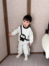 G.duck小黃鴨童裝男童春裝套裝2026新款嬰幼兒童衛衣男孩寶寶帥氣兩件套 灰色 73 碼建議3-6個(gè)月13-16斤cm 曬單實(shí)拍圖